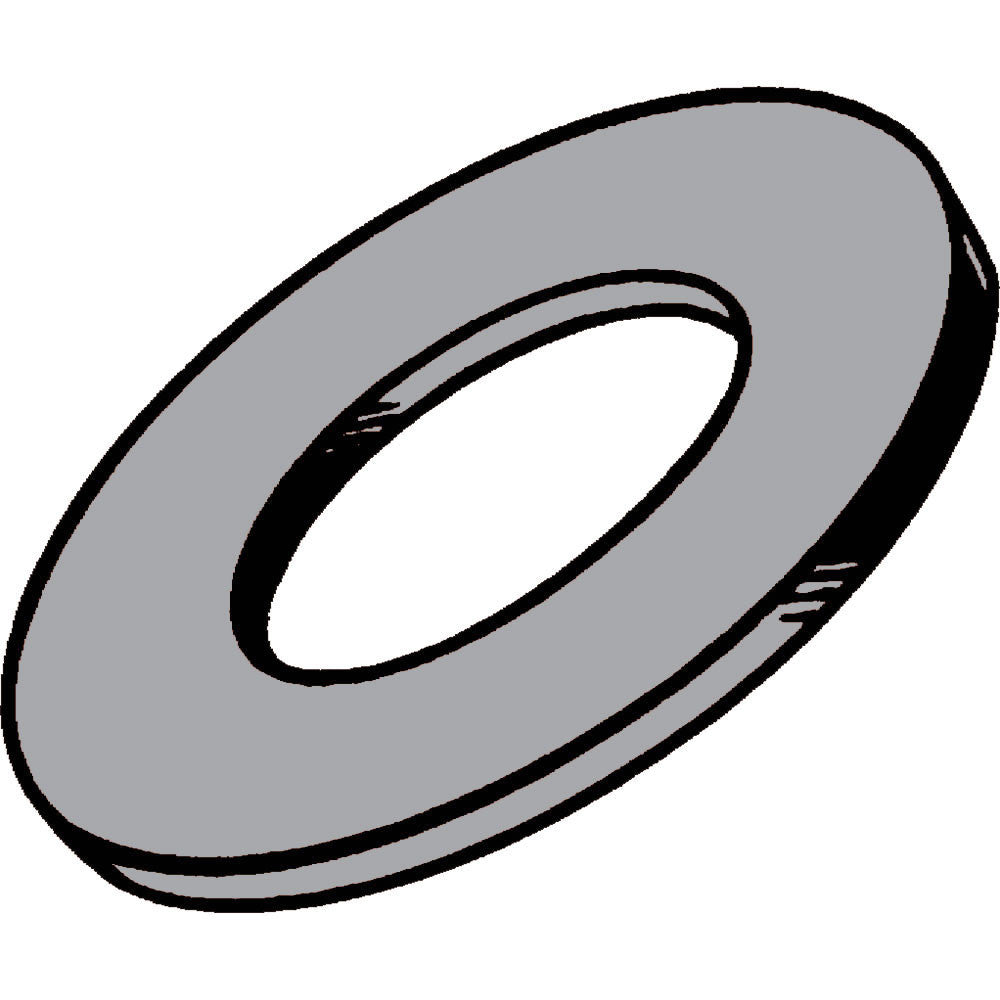 Kadee HO #209 Gray Insulating Fiber Washers .010in Thick - 4 Dozen