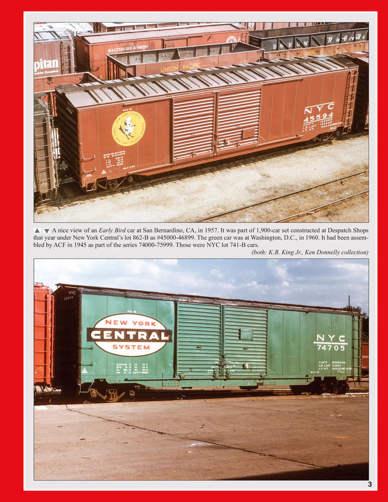 Morning Sun Books 1771 1950s Freight Car Color Guide Volume 2: Boxcars, Covered & Open Hoppers, Flatcars, & Gondolas
