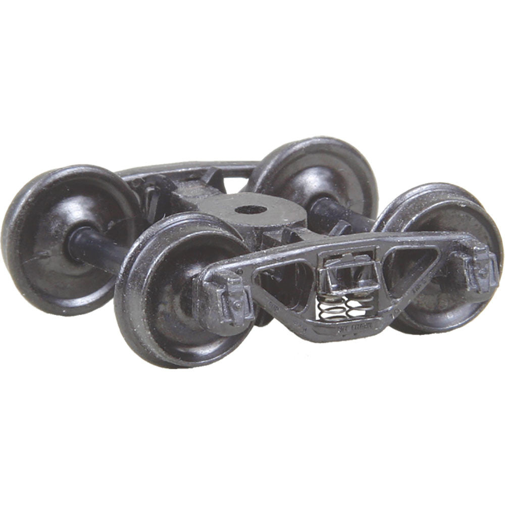 Kadee HO #504 ASF Ride Control 50 Ton Trucks with 33 inch Smooth Back Wheels Metal Fully Sprung - 1 Pair