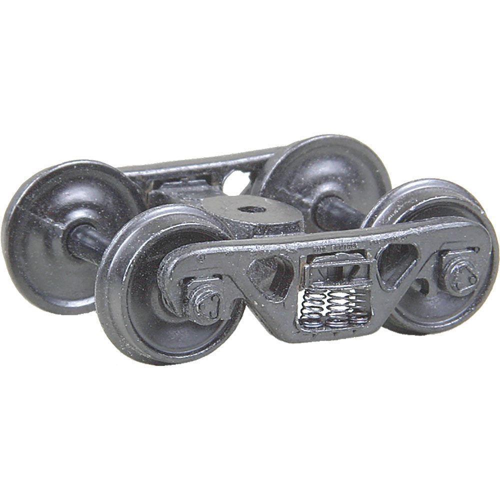 Kadee HO #513 ASF 100-ton Roller Bearing Trucks with 36 inch Smooth Back Wheels Metal Fully Sprung - 1 Pair