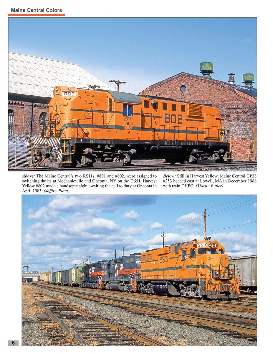 Morning Sun Books 1789 Guilford Rail System In Color Volume 2: 1980s to Pan Am