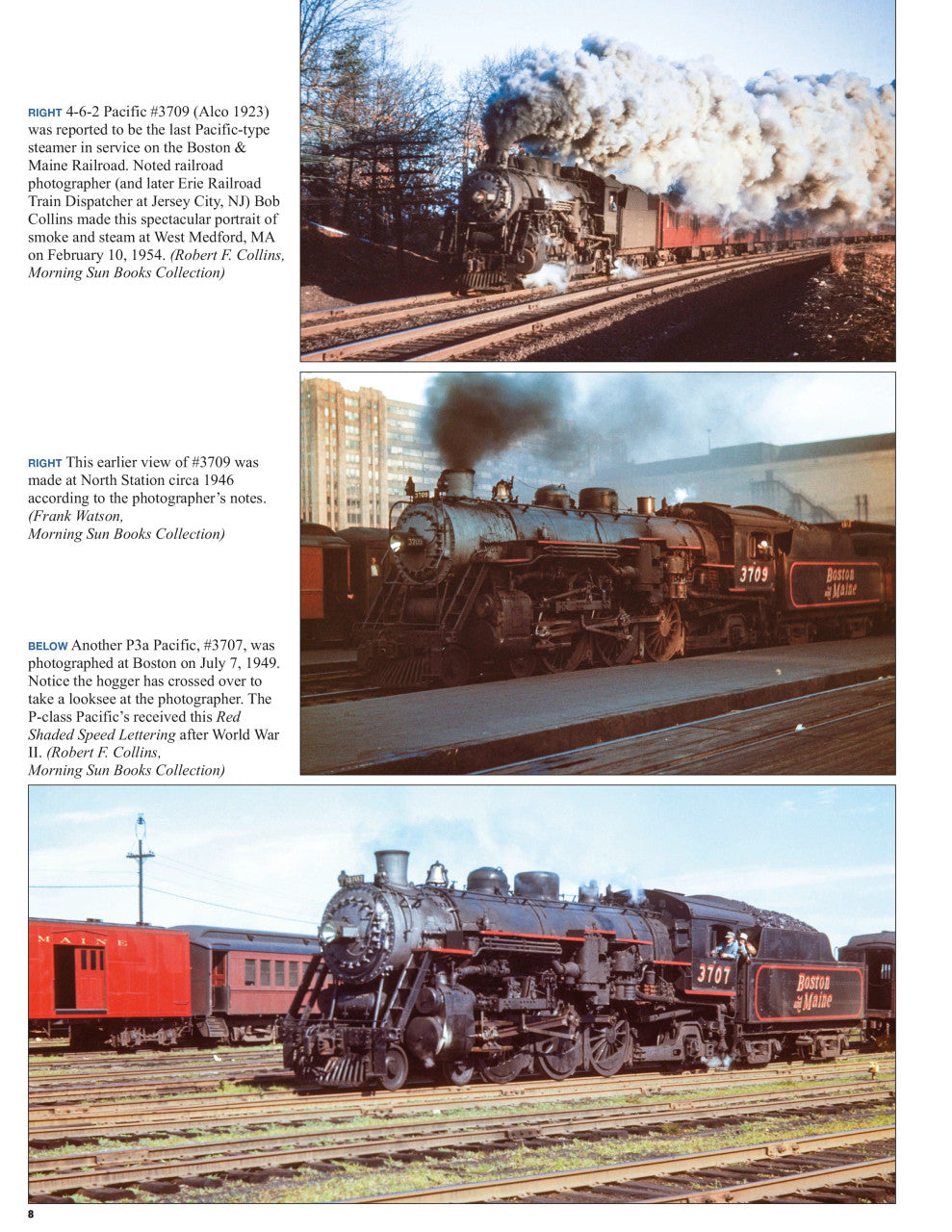 Morning Sun Books 1767 Boston & Maine Power In Color: Switchers, Freight, Passenger, & RDC Cars