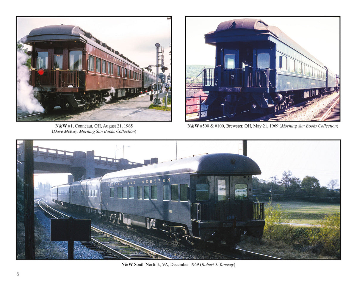 Morning Sun Books 'Soft Cover' 7790 Observation Car Color Portfolio Volume 4: N&W-RI