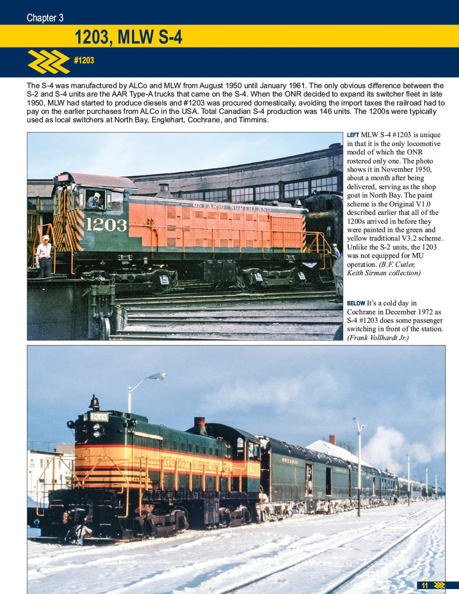 Morning Sun Books 1787 Ontario Northland Power In Color