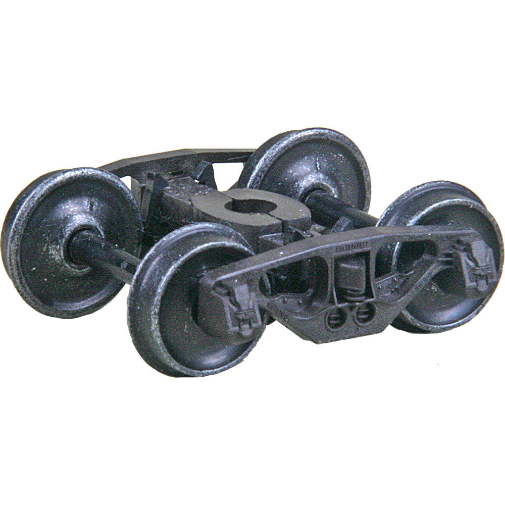 Kadee HO #1568 National Type B-1 50-Ton Self Centering Trucks with 33 inch Smooth Back Code 88 Semi-Scale Wheels 'HGC' - 1 Pair