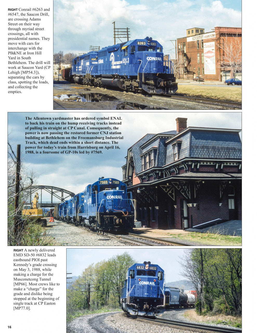 Morning Sun Books 1743 Lehigh Valley in the Conrail Era Volume 2: 1987-1999