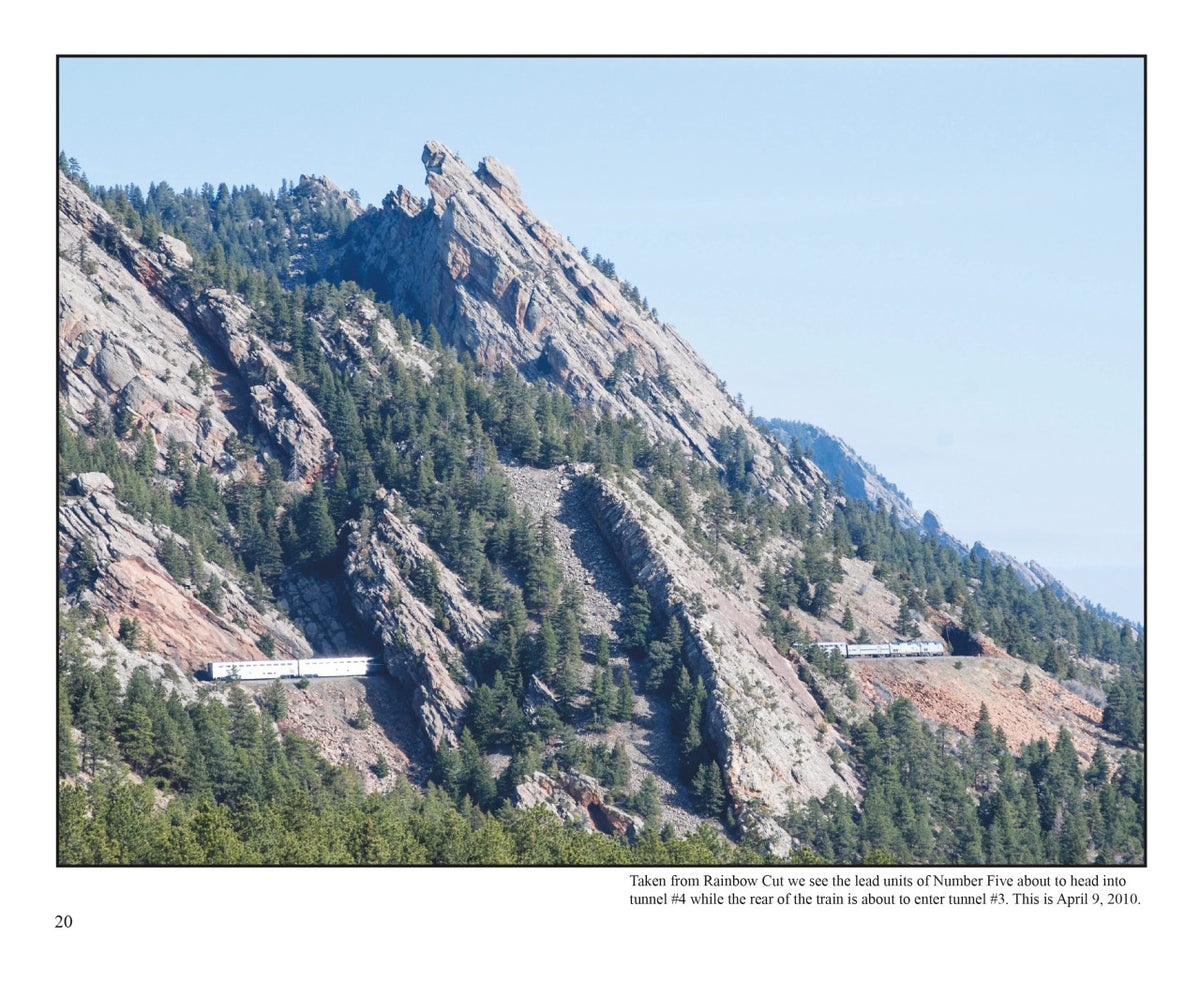 Morning Sun Books 8045 Amtrak Thru the Rockies Softcover