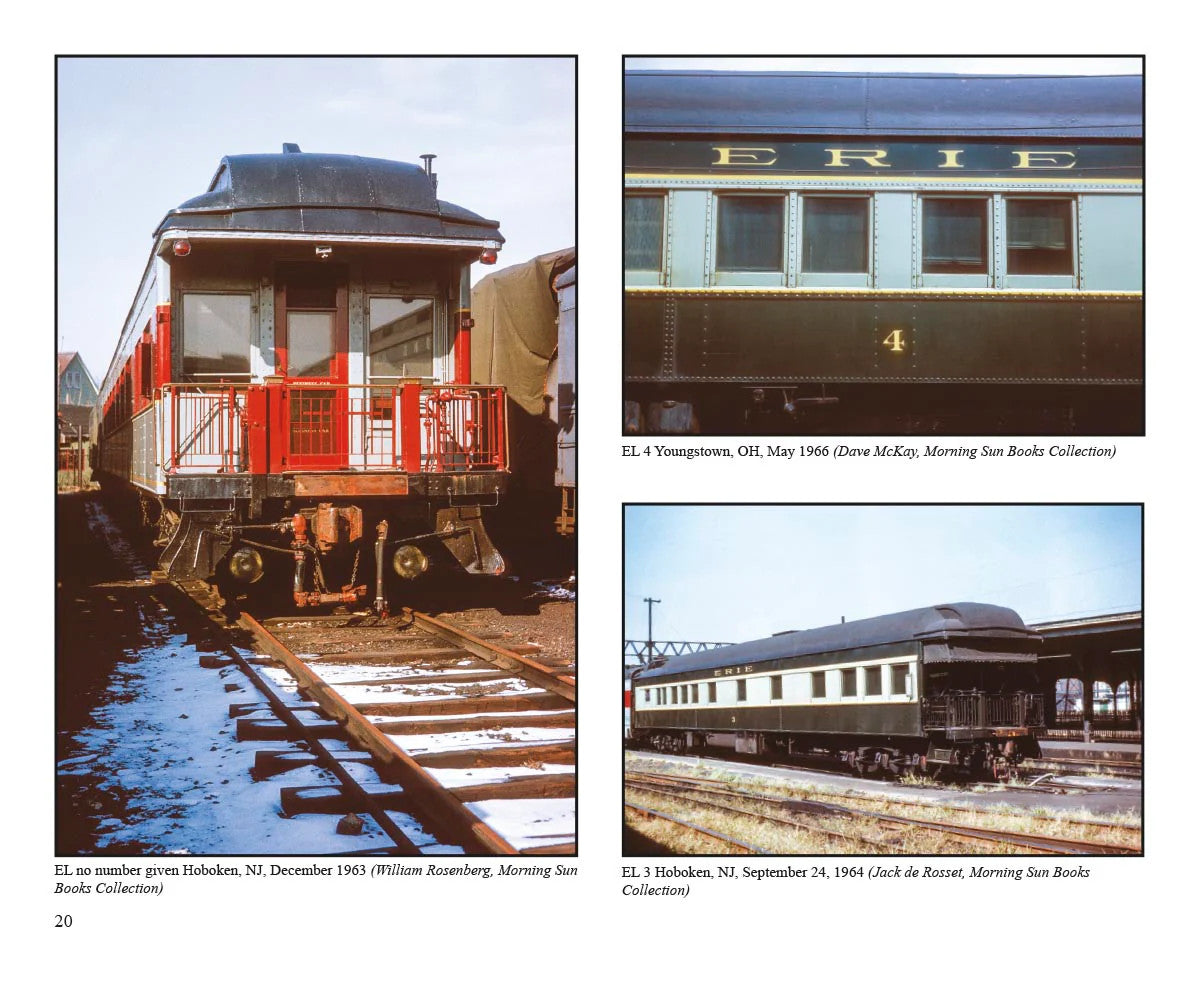 Morning Sun Books 8541 Erie Lackawanna Equipment: A Sampling of Freight, Passenger, & Non-Revenue Rolling Stock Used on the EL - Softcover