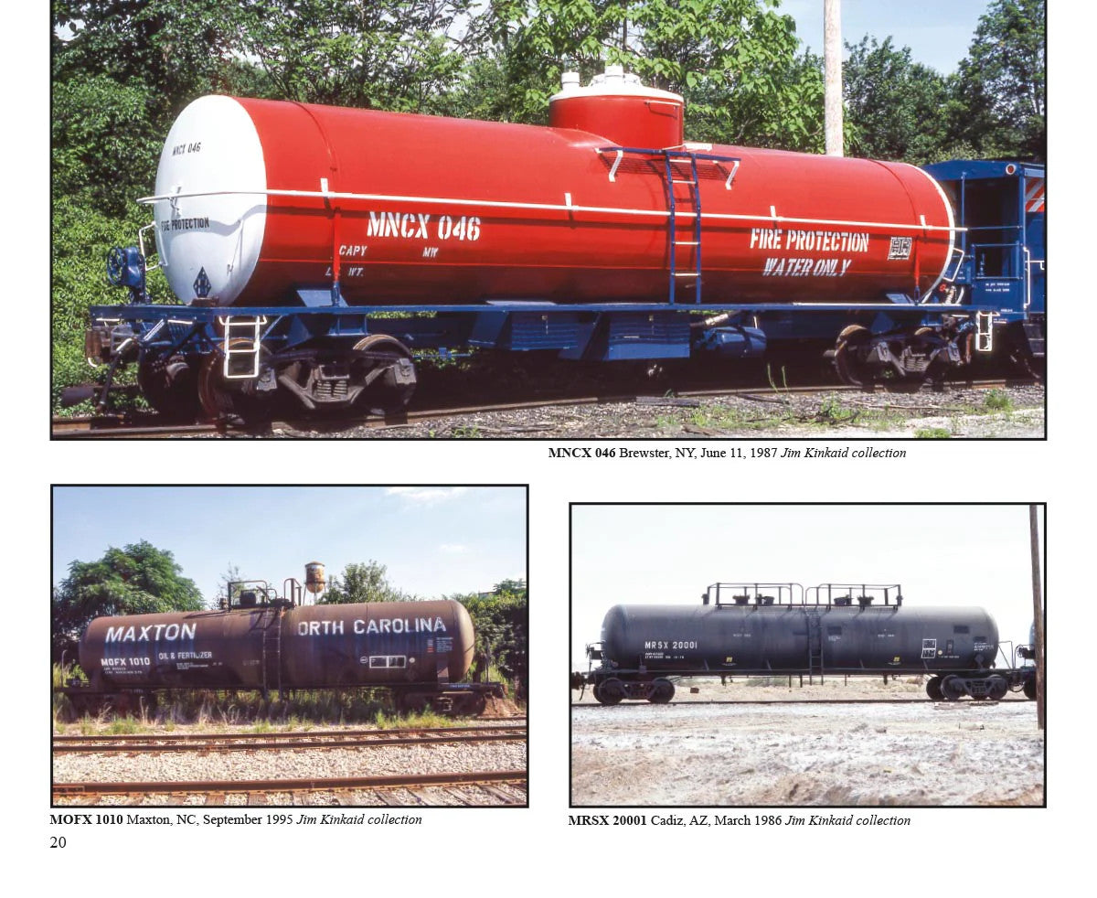 Morning Sun Books 8584 Tank Cars Volume 2: GCX-WSCX: A Sampling of Privately-Owned Tank Cars 1959-1995 - Softcover
