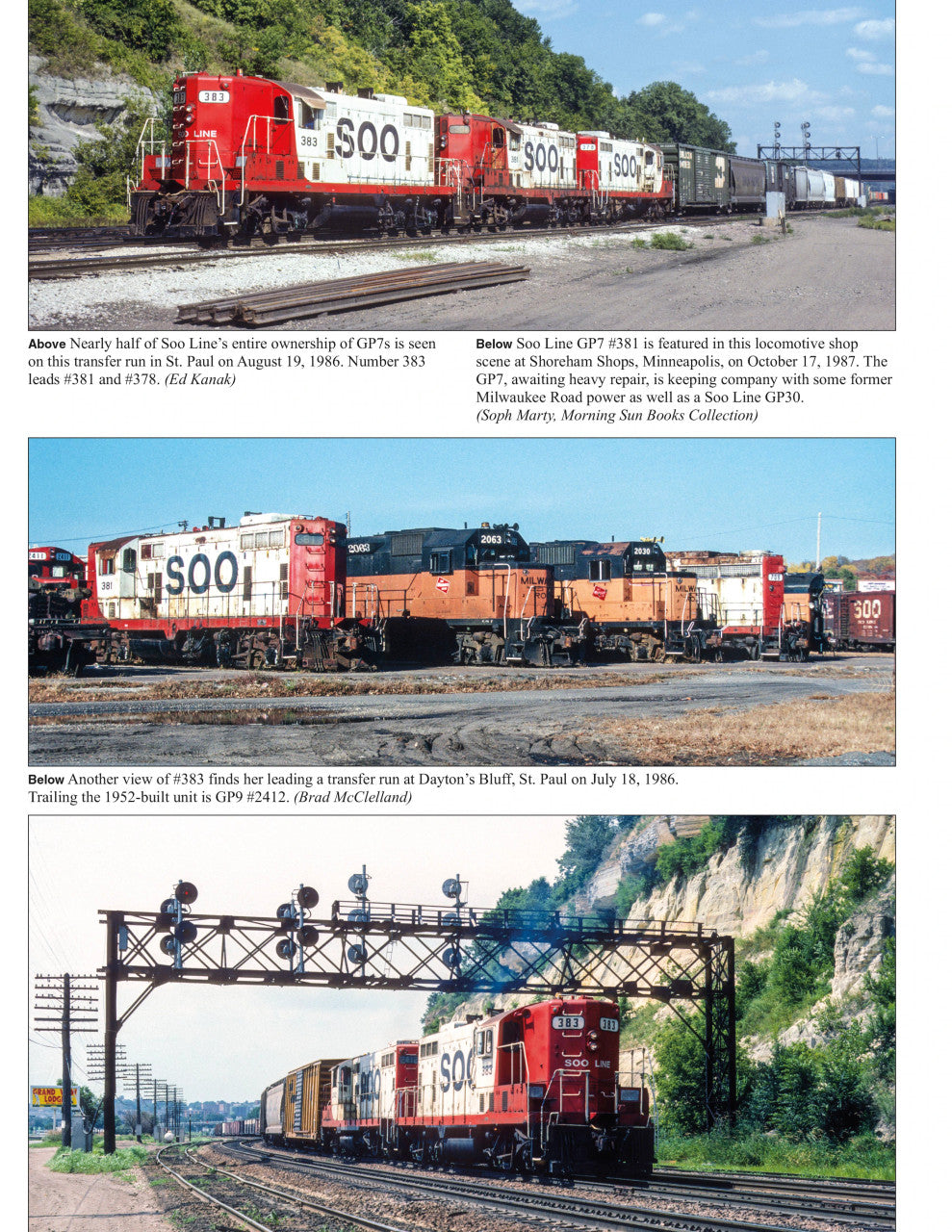 Morning Sun Books 1744 Soo Line Power In Color Volume 2: Early Roadswitchers 1945-1965 'RS-1s to GP35s'