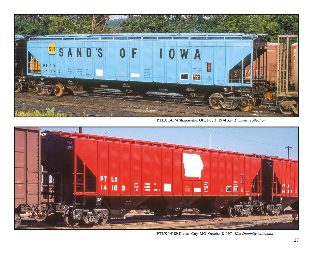 Morning Sun Books 8568 Covered Hoppers Volume 2 NAHX-XTRX: A Sampling of Privately-Owned Covered Hoppers 1961-1995 - Softcover