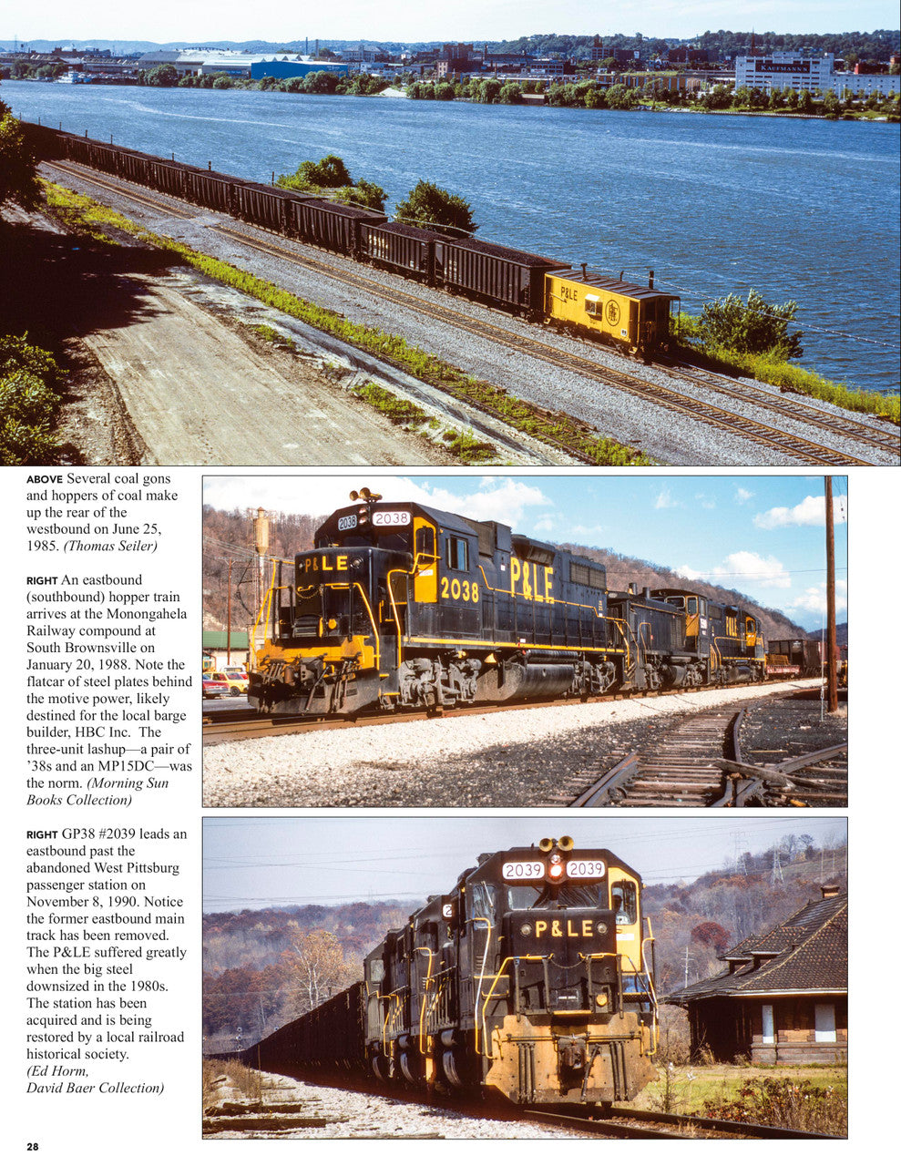 Morning Sun Books 1776 Pittsburgh & Lake Erie Power In Color Including PC&W, Montour and Y&S