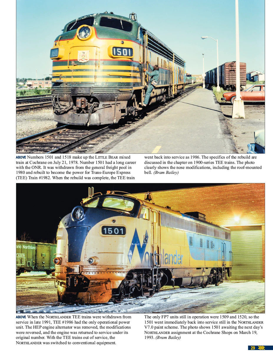 Morning Sun Books 1787 Ontario Northland Power In Color