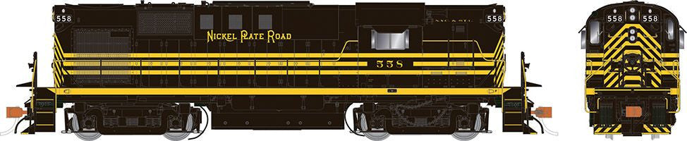 Rapido Trains Inc HO 31576 DCC/ESU Loksound Equipped ALCo RS-11 Locomotive Nickel Plate Road NKP #558