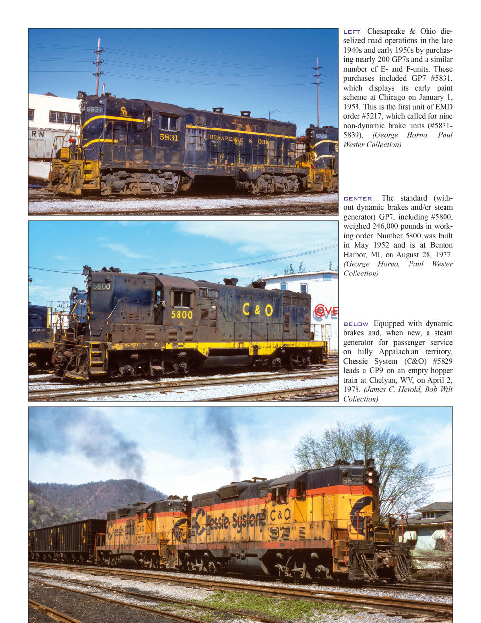 Morning Sun Books 1759 Just Geeps In Color Volume 1: GP7 1949-1954