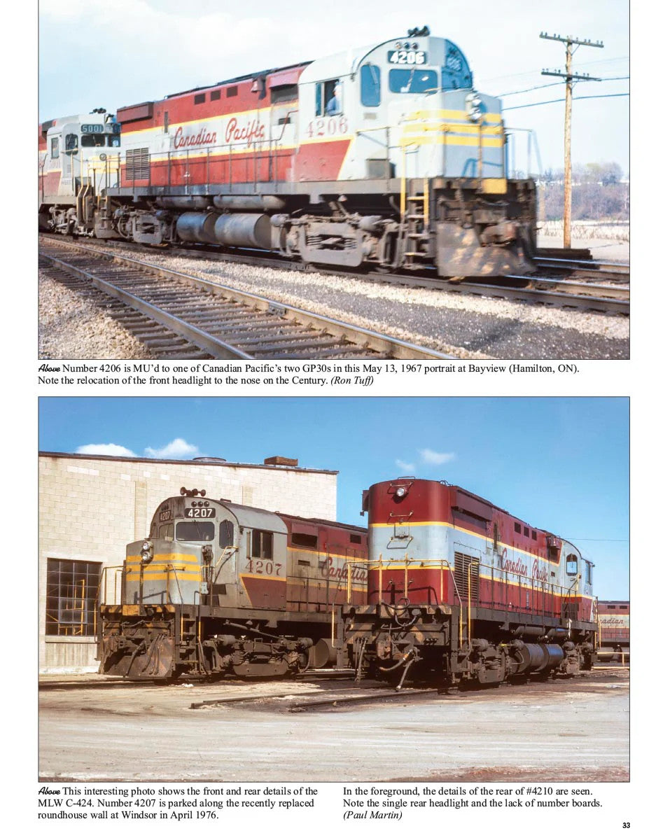 Morning Sun Books 1784 Canadian Pacific Power In Color Volume 5: Modern Four-Axle Road Power