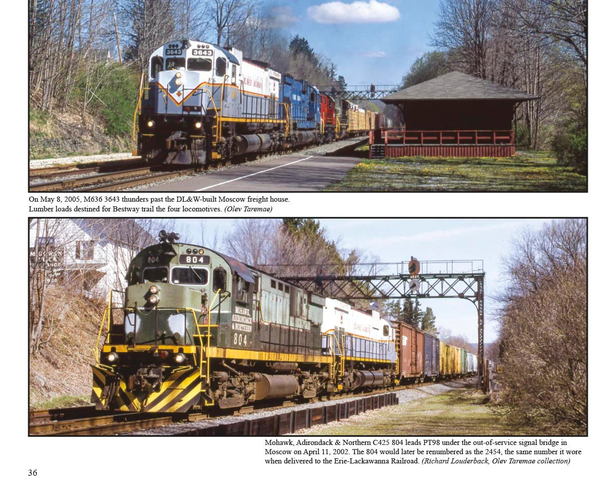 Morning Sun Books 8533 Delaware Lackawanna RR - Softcover