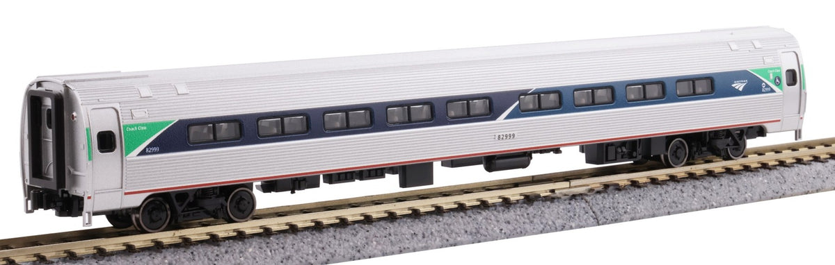 Kato N 106-8021 Amtrak Amfleet I "Phase VII" Paint Scheme 4 Car Bookcase Set