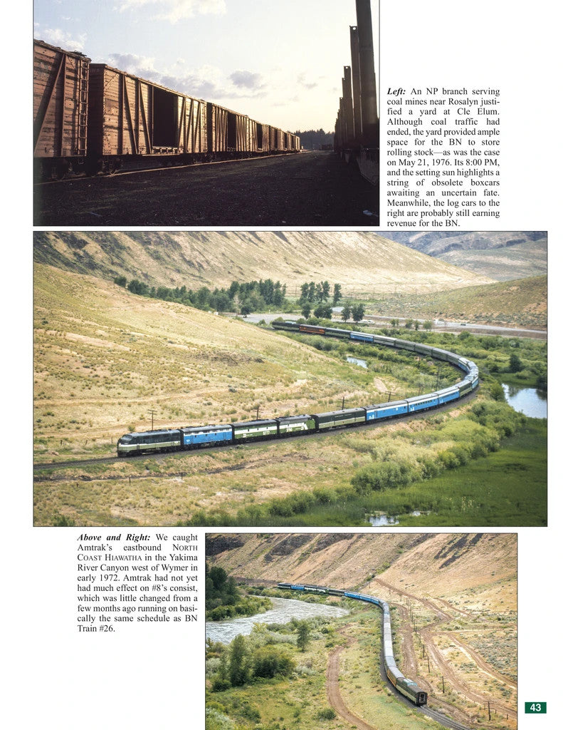 Morning Sun Books 1719 Burlington Northern Washington In Color Volume 2