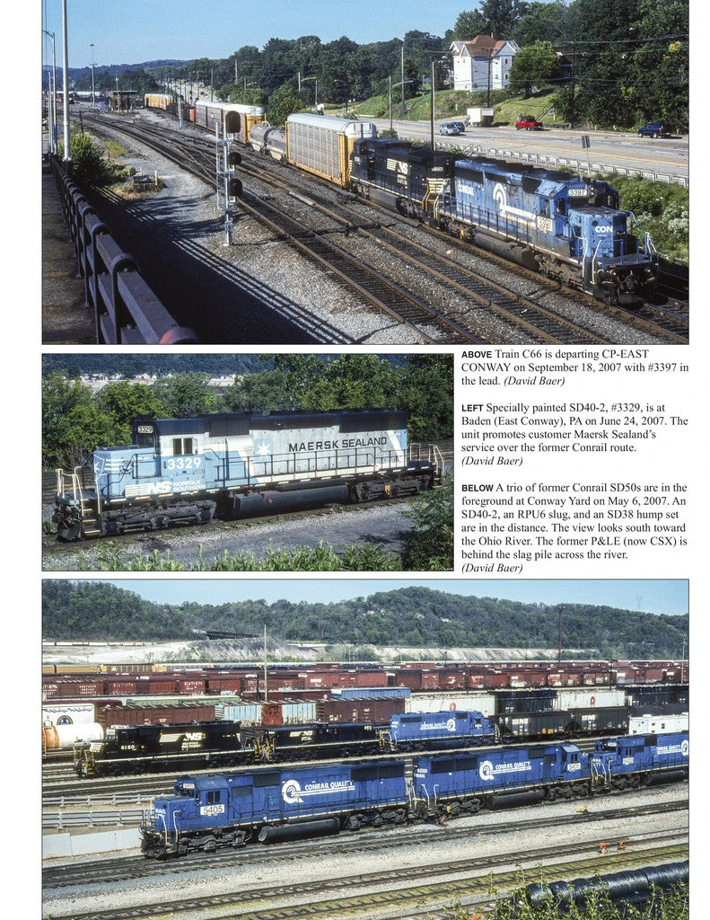 Morning Sun Books 1720 Conrail in the Norfolk Southern/CSX Era Volume 2: 2005-2010
