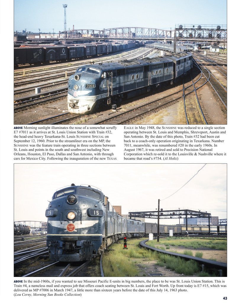 Morning Sun Books 1738 Missouri Pacific Power In Color: Diesels 1948-1982