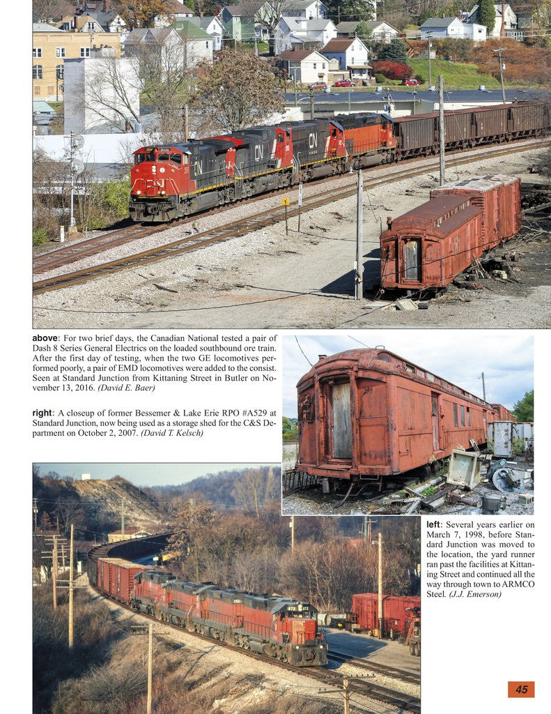 Morning Sun Books 1699 Bessemer and Lake Erie Railroad In Color Volume 2: 1994-2019