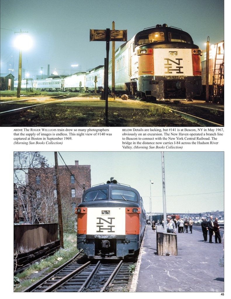 Morning Sun Books 1718 New Haven Power In Color Volume 3: Self-Propelled Passenger Equipment