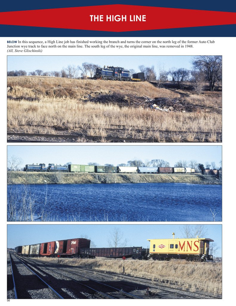 Morning Sun Books 1734 Minneapolis Northfield and Southern Railway In Color