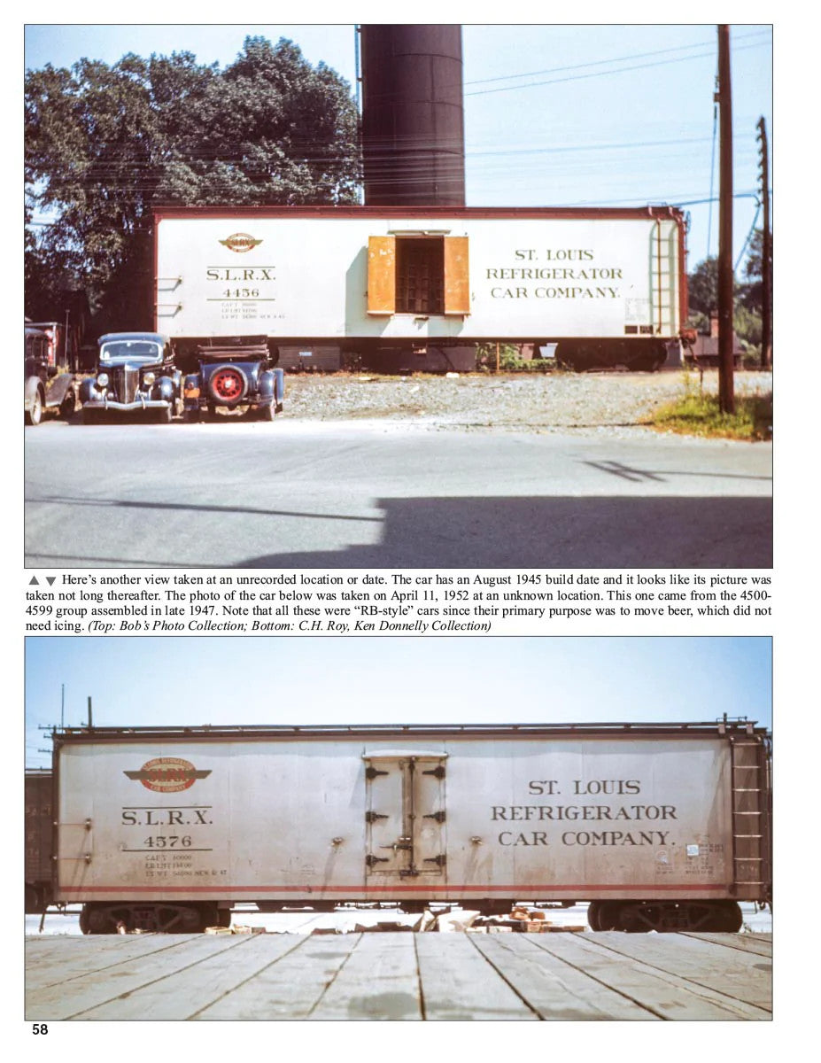 Morning Sun Books 1786 1950s Freight Car Color Guide Volume 3: Hopper, Refrigerator, Stock, Tank Cars & More