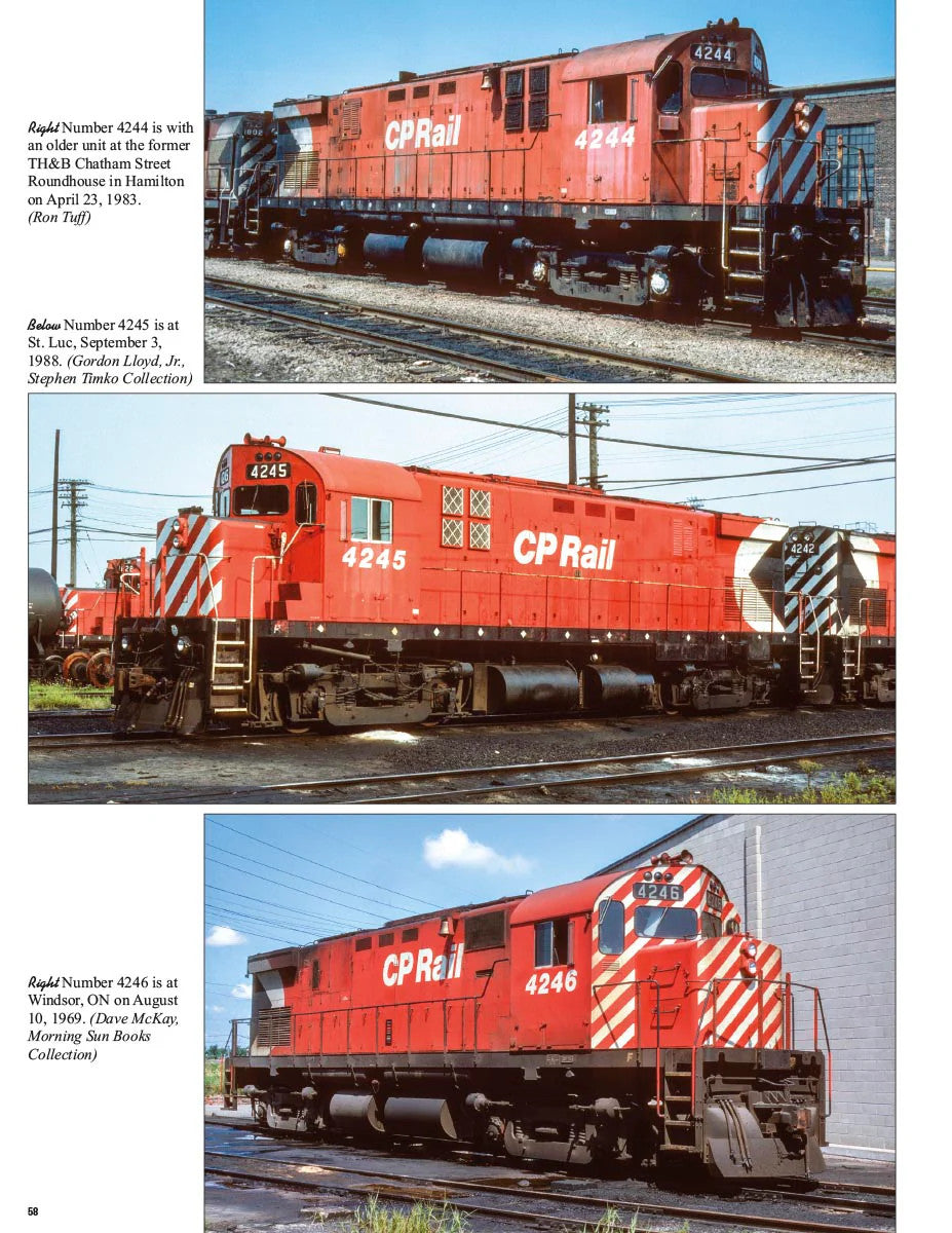 Morning Sun Books 1784 Canadian Pacific Power In Color Volume 5: Modern Four-Axle Road Power