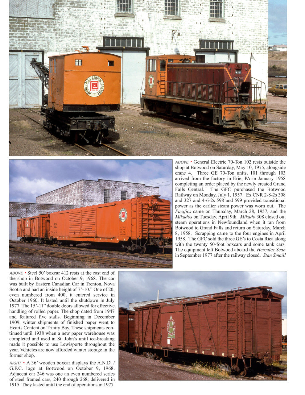 Morning Sun Books 1673 Trackside around Newfoundland