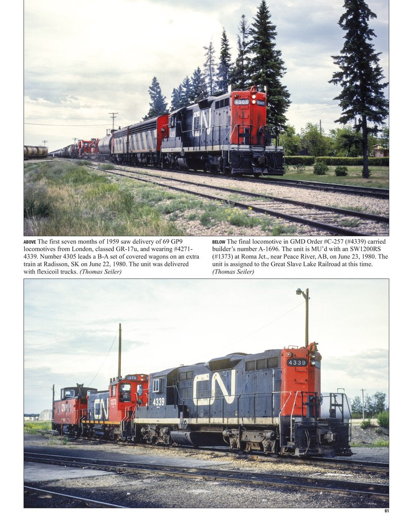 Morning Sun Books 1709 Canadian National Power In Color Volume 1: First Generation Roadswitchers