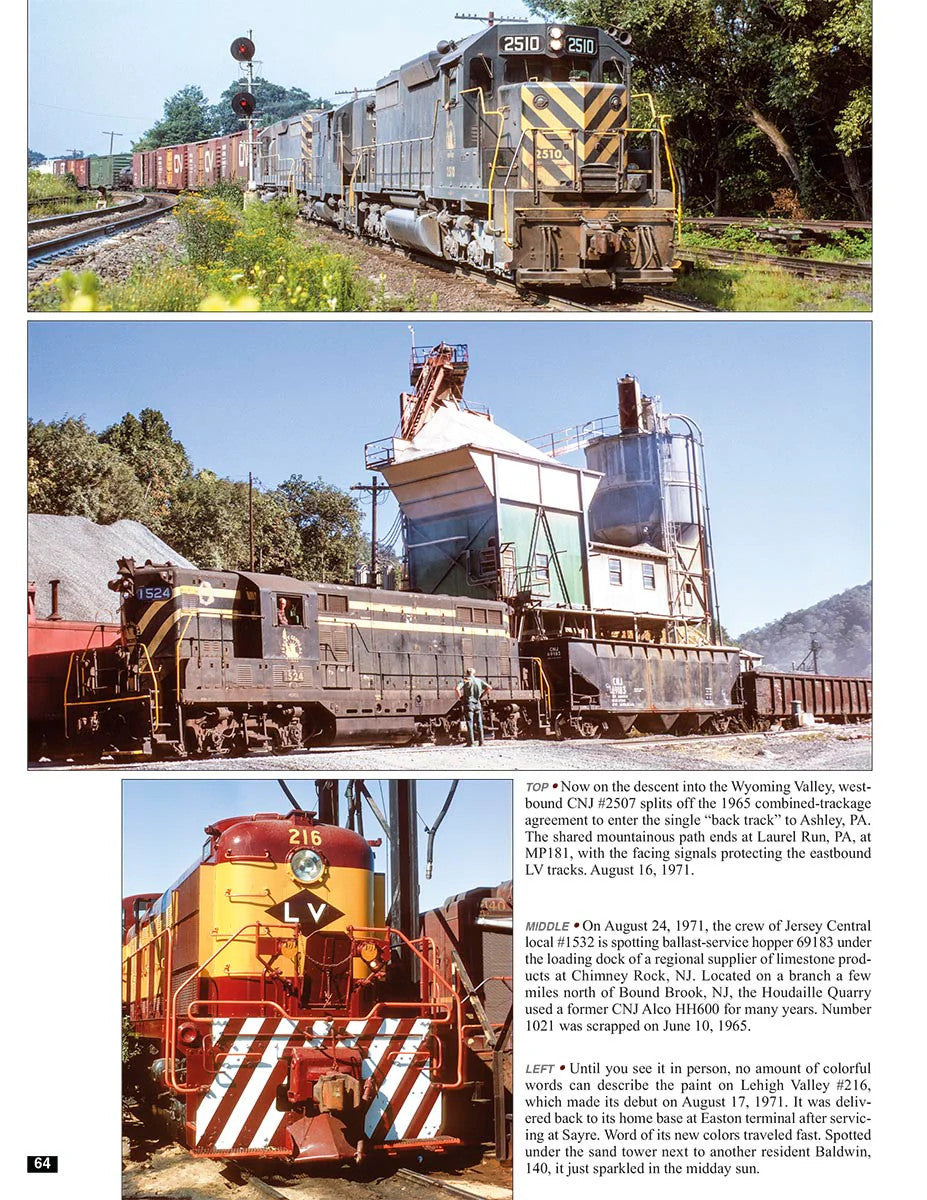 Morning Sun Books 1783 Trackside in the Lehigh River Valley 1963-1976 with Bob Wilt