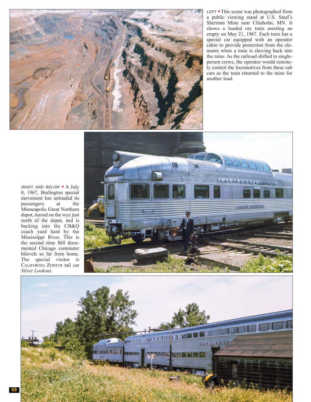 Morning Sun Books 1768 Trackside Around Minnesota 1959-1976 with Bill Cordes