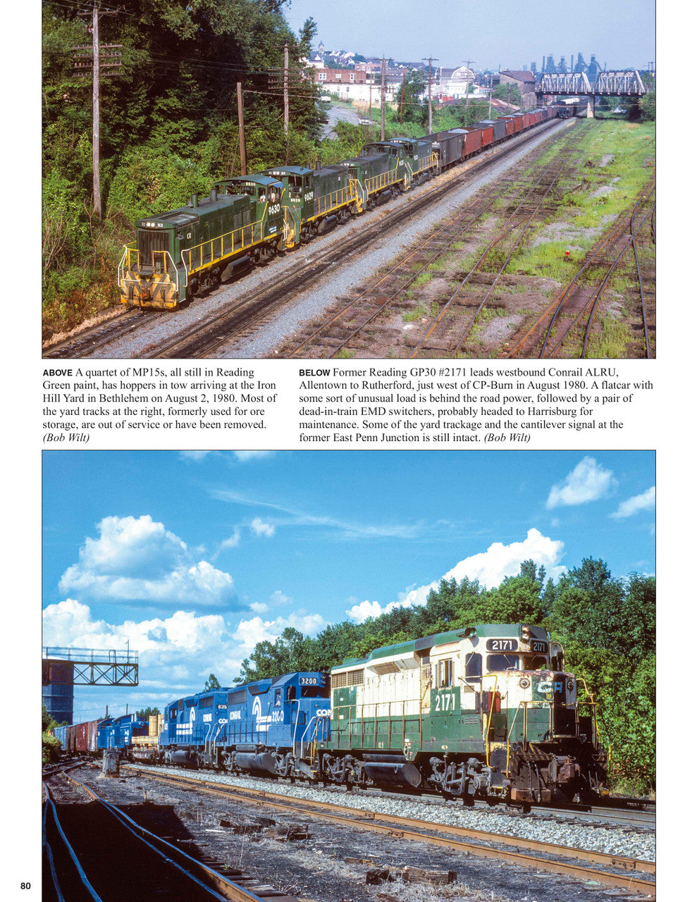 Morning Sun Books 1762 Reading in the Conrail Era Volume 1: 1976-1982