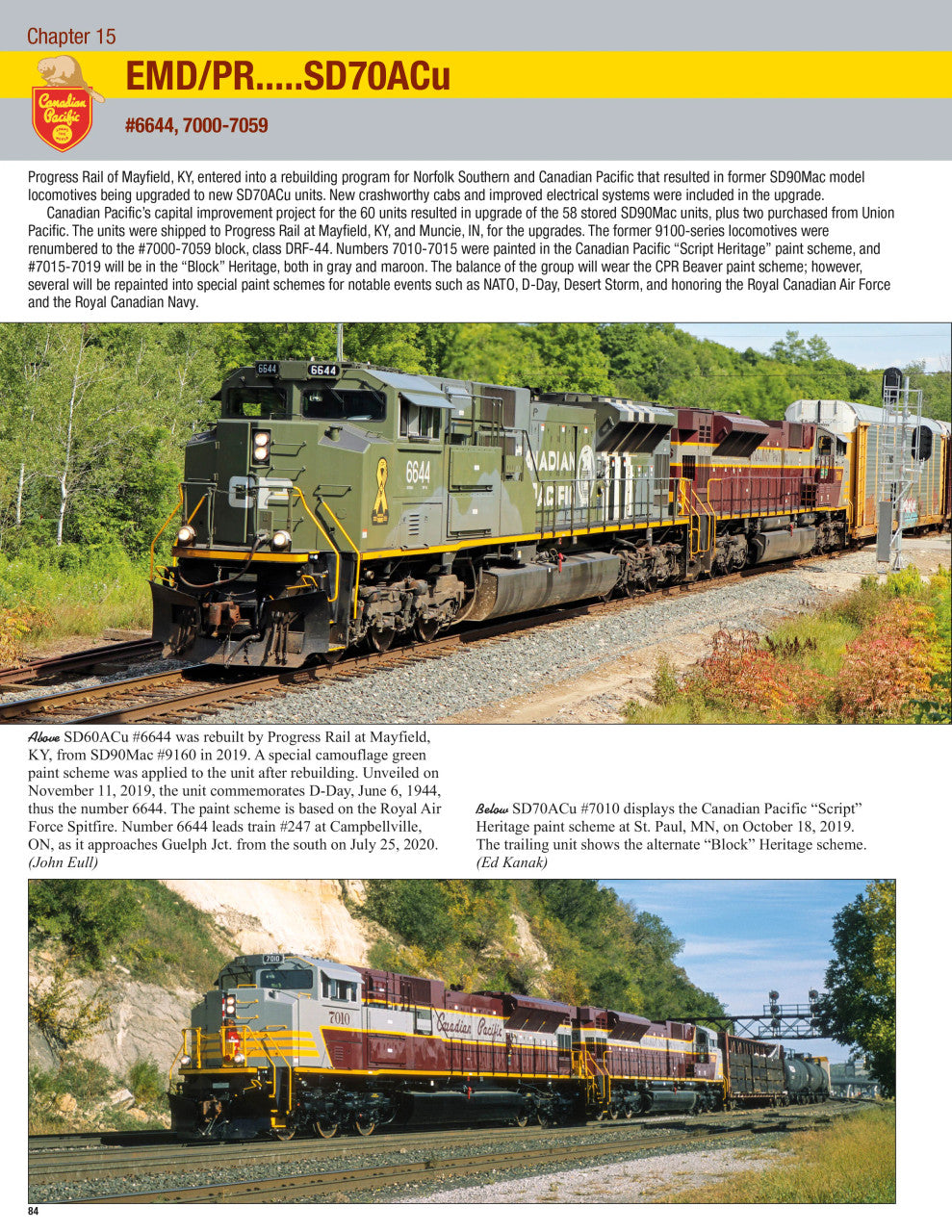 Morning Sun Books 1766 Canadian Pacific Power In Color Volume 4: Modern Six-Axle Road Power