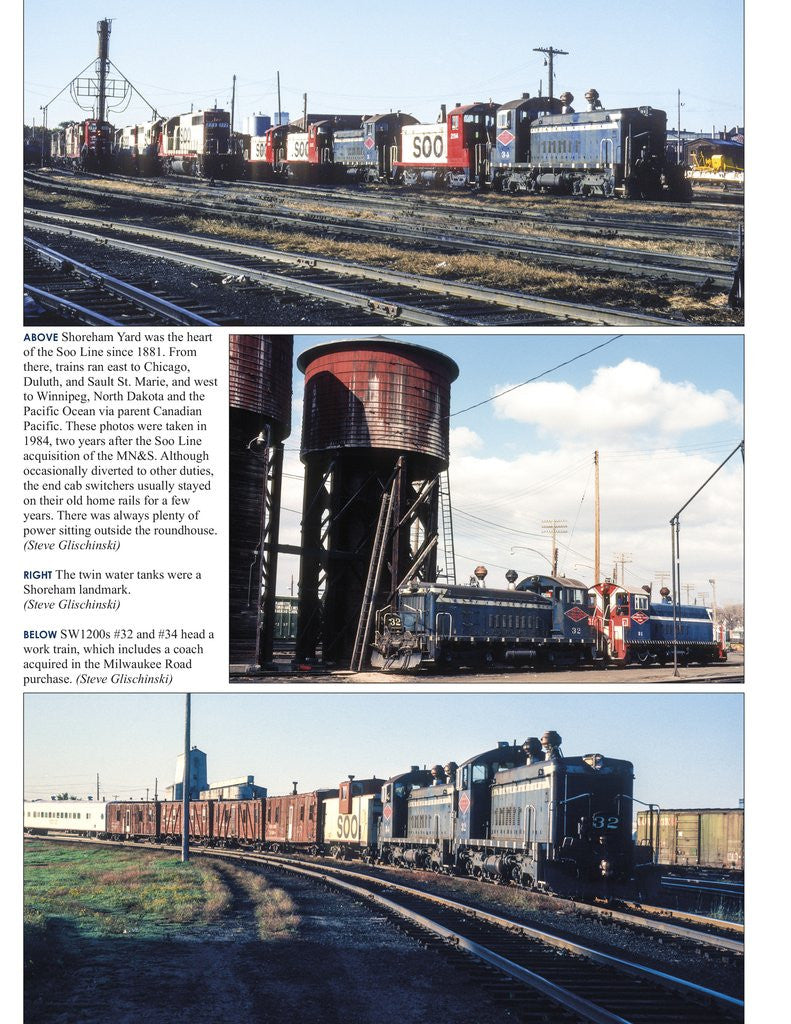 Morning Sun Books 1734 Minneapolis Northfield and Southern Railway In Color