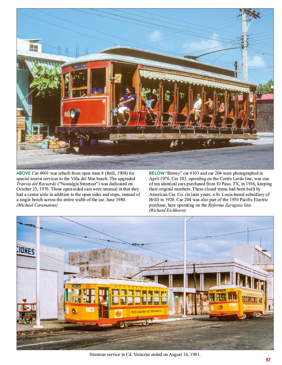 Morning Sun Books 1790 Mexican Passenger Trains In Color