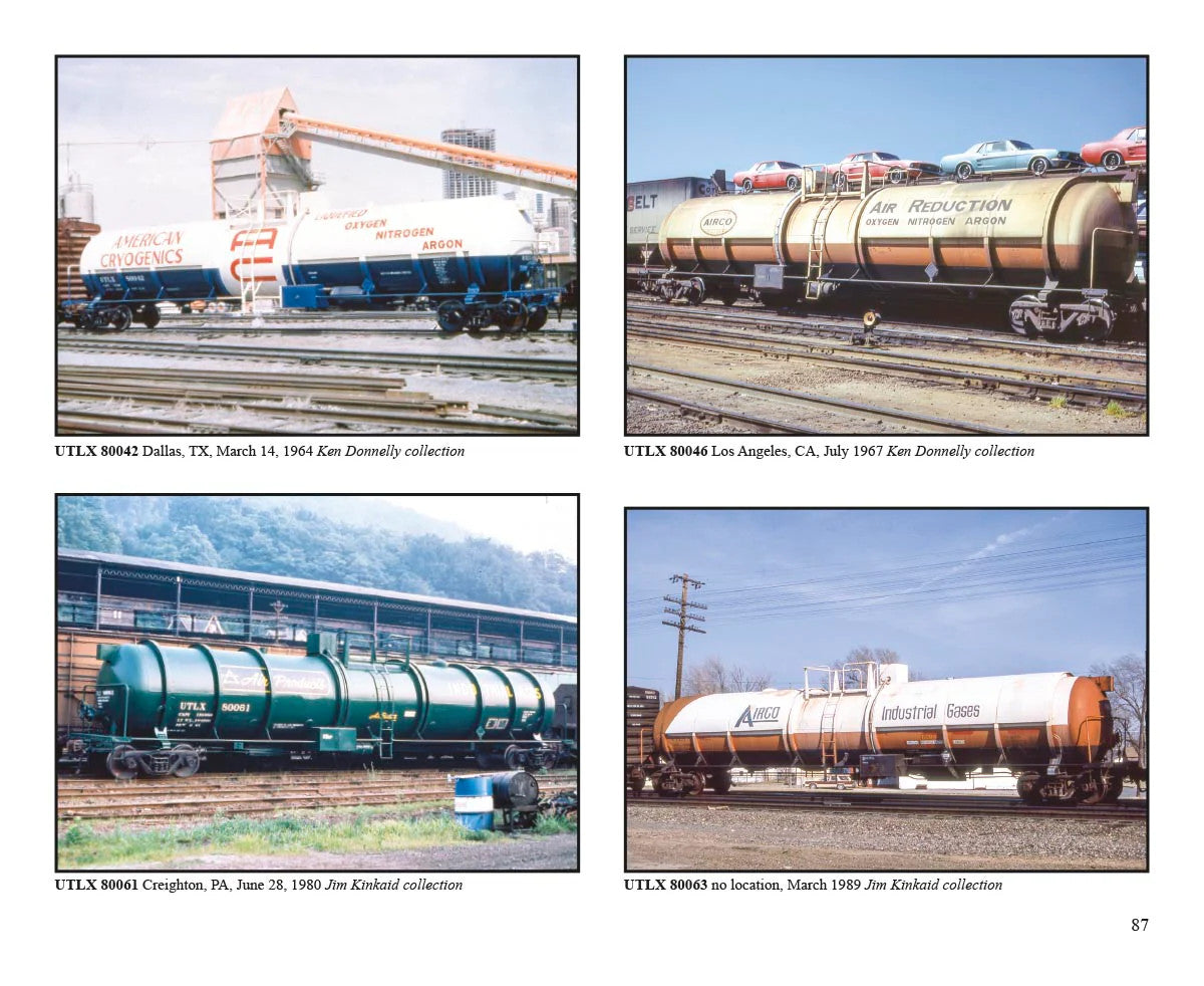 Morning Sun Books 8584 Tank Cars Volume 2: GCX-WSCX: A Sampling of Privately-Owned Tank Cars 1959-1995 - Softcover