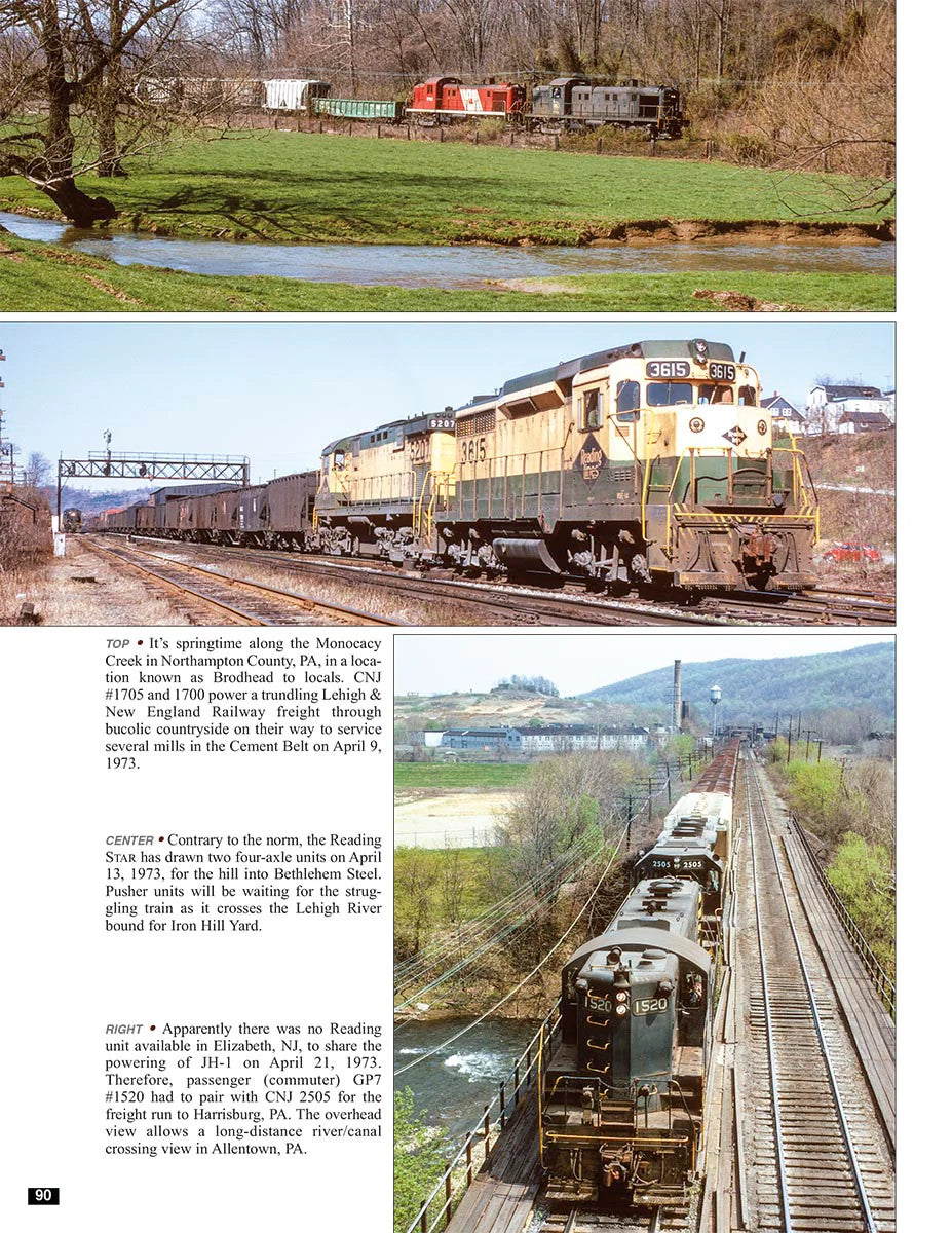 Morning Sun Books 1783 Trackside in the Lehigh River Valley 1963-1976 with Bob Wilt