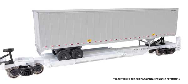 Walthers Mainline HO 910-5261 263' Five-Unit All-Purpose 48' Spine Car Santa Fe ATSF #298943