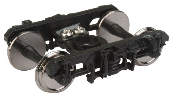 Walthers Proto HO 920-2129 Superliner I Rebuilt Trucks with Spring Black with 36 Inch Metal Wheels - 1 Pair