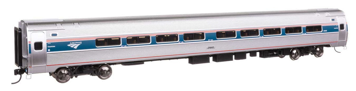 WalthersProto HO 920-11213 85' Amfleet I 84-Seat Coach Non-Lighted Amtrak 'Phase VI' Scheme AMTK #21640