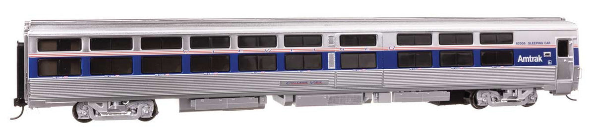 WalthersProto HO 920-11301 85' Budd Viewliner Sleeper Non-Lighted Amtrak 'Phase IV scheme' AMTK #62006