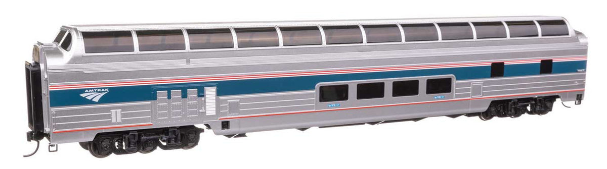 WalthersProto HO 920-14604 85' Budd Great Dome Lighted Amtrak Ph VI w/Decal
