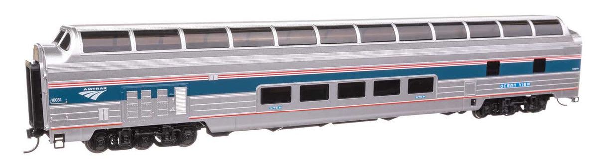 WalthersProto HO 920-13605 85' Budd Great Dome Amtrak Ph VI #10031