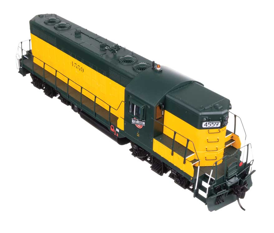 WalthersProto HO 920-42730 DCC/ESU LokSound V5 Equipped EMD GP9 Phase II Chicago & North Western CNW #4559