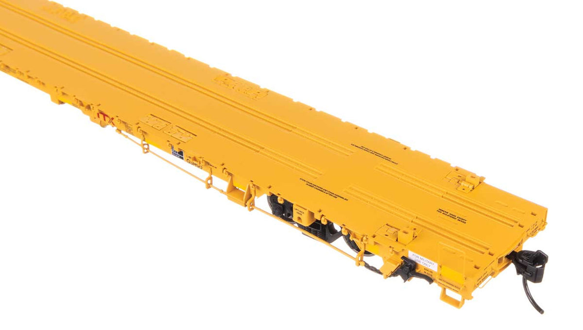 WalthersProto HO 920-104636 89' Greenbrier TTX 110-Ton Flatcar TTX TPDX #190445 'Military Use Only'