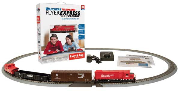 Walthers TrainLine HO 931-1211 Flyer Express Train Set Canadian Pacific Railway