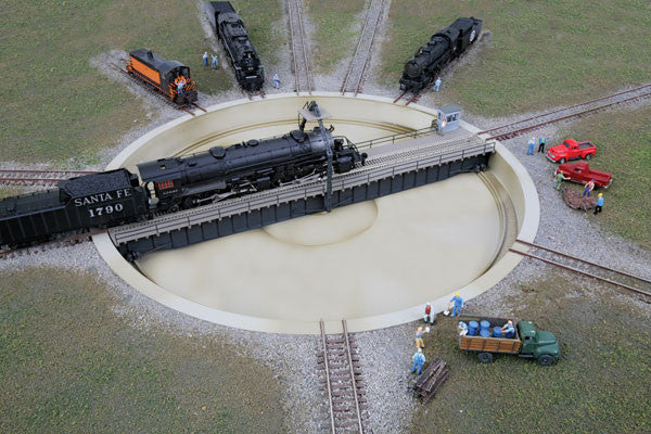 Walthers Cornerstone N 933-2618 Motorized 130' Turntable - Assembled
